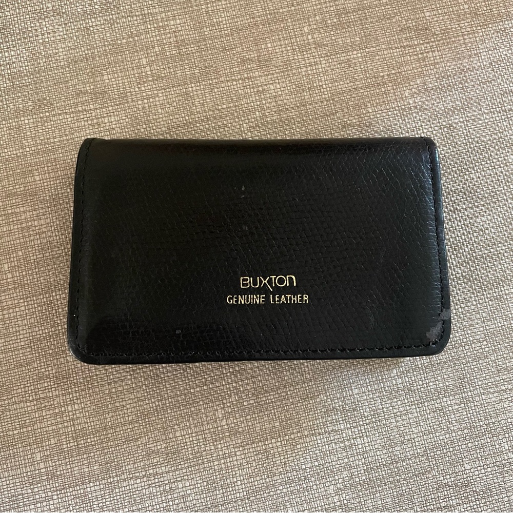 Buxton Card Holder/Wallet